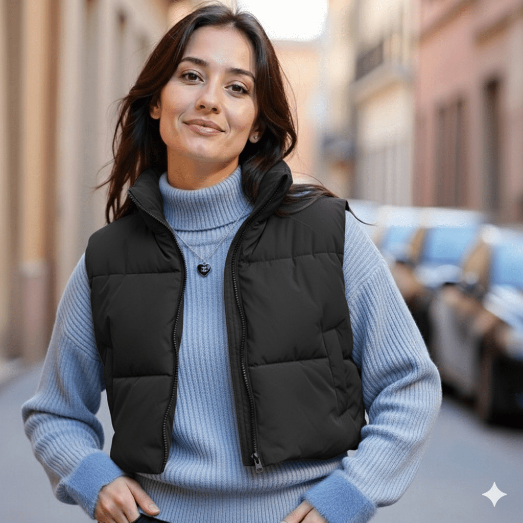Sleeveless Quilted Jacket - Slay Hoodies