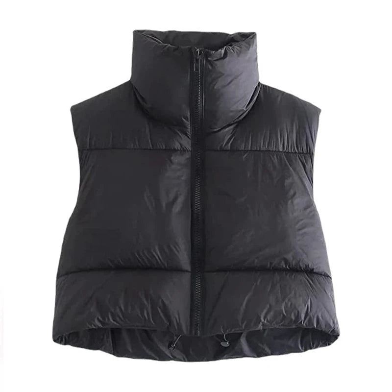 Sleeveless Quilted Jacket - Slay Hoodies