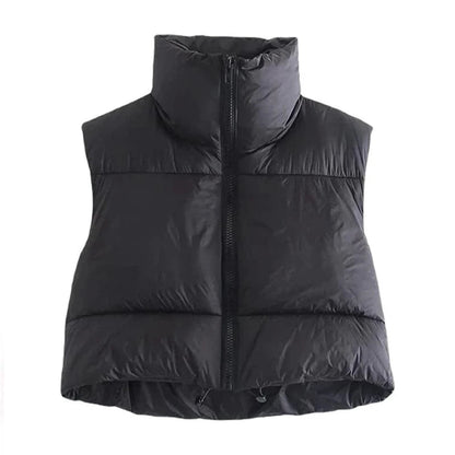 Sleeveless Quilted Jacket - Slay Hoodies