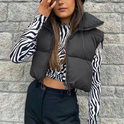 Sleeveless Quilted Jacket - Slay Hoodies
