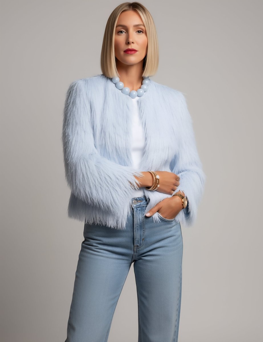 Tassel Decoration Shag Fringe Jacket - Slay Hoodies